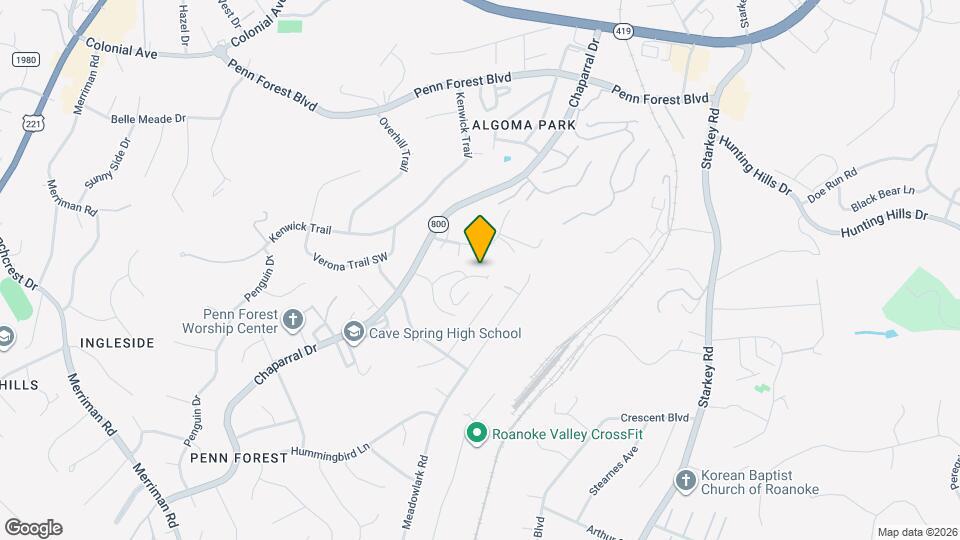 3273 Forest Ridge Rd Map and Location Details
