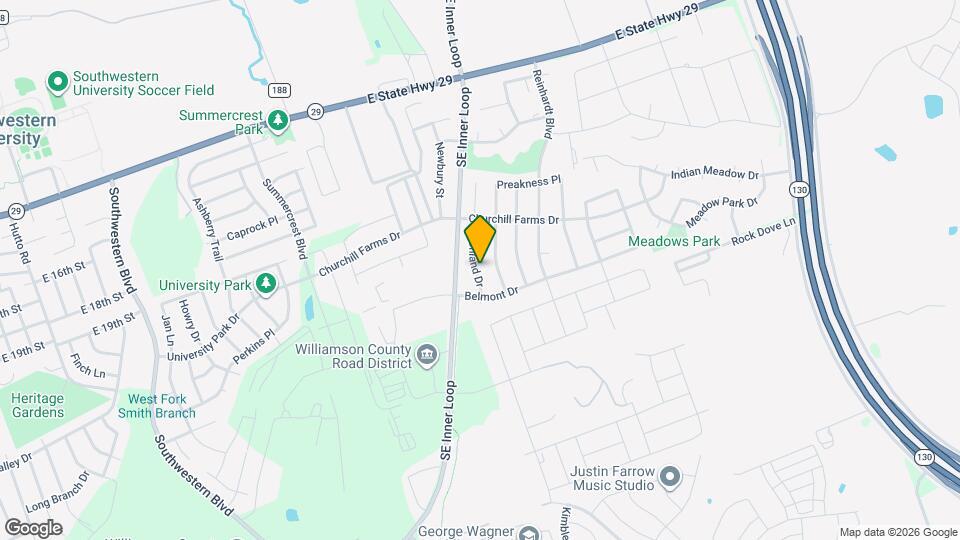 417 Keenland Dr Map and Location Details