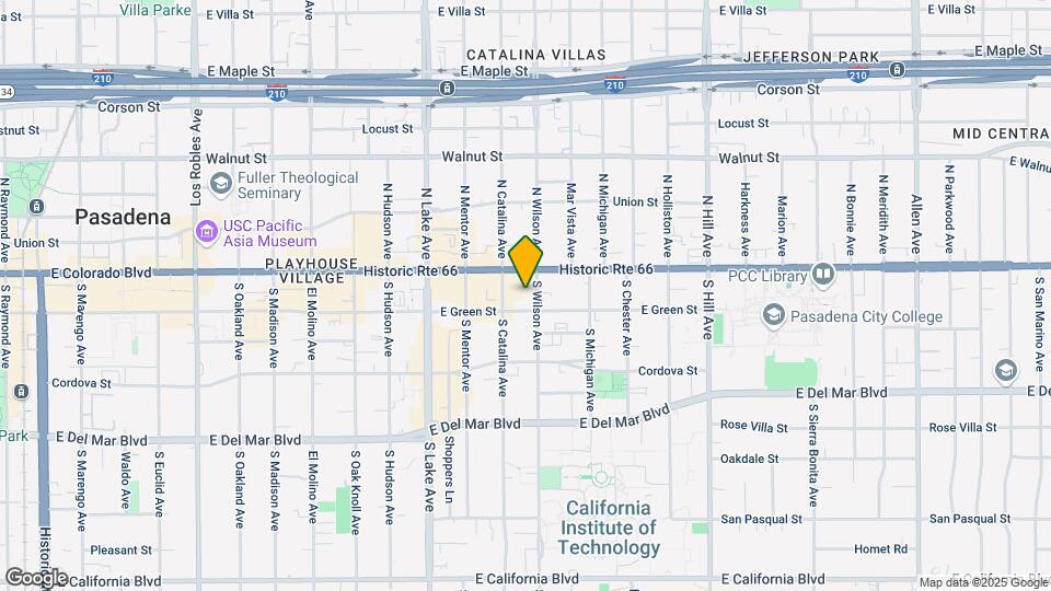 The Bellevue Pasadena Mapa y Detalles de la Ubicación