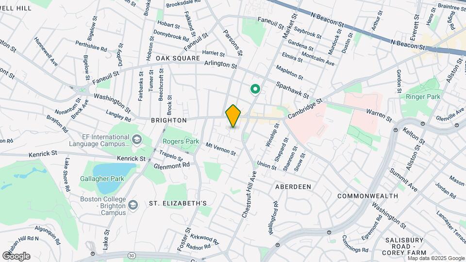 30 Dighton St Mapa y Detalles de la Ubicación