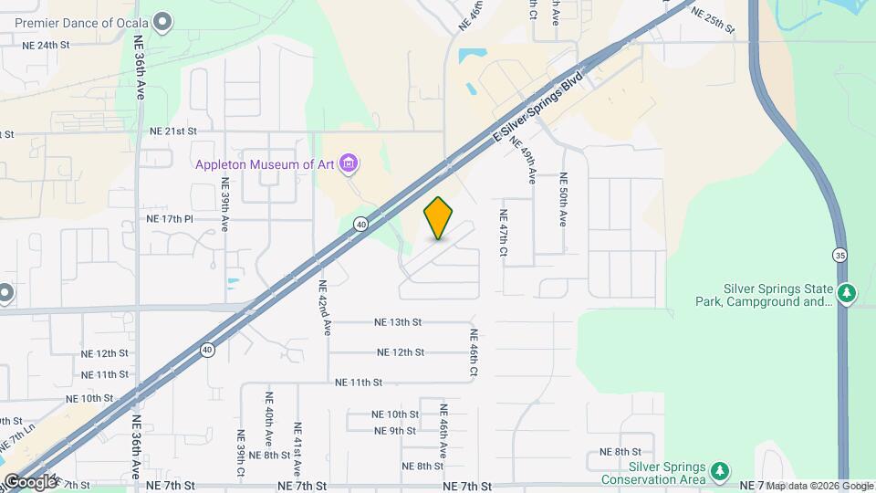 1607 NE 46th Rd Mapa y Detalles de la Ubicación