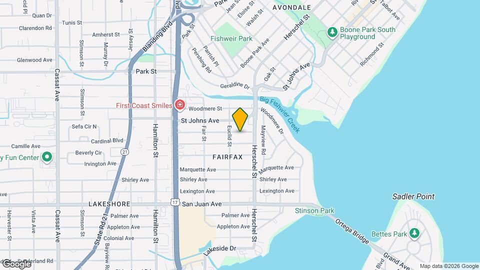 4236 Melrose Ave Map and Location Details