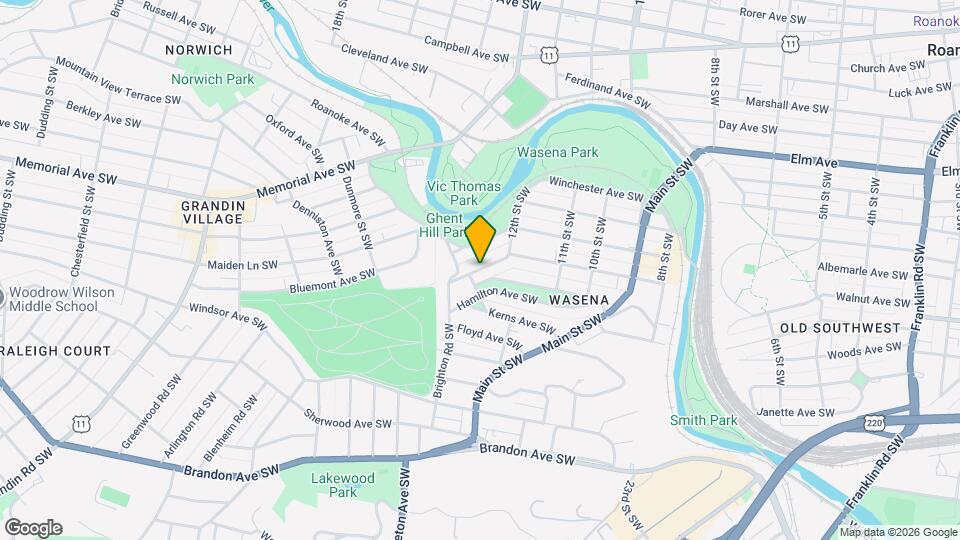 1234 Howbert Ave SW Map and Location Details