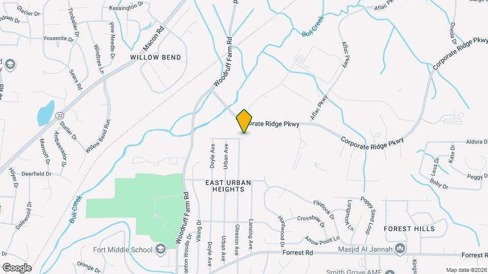 5843 Memphis St Map and Location Details