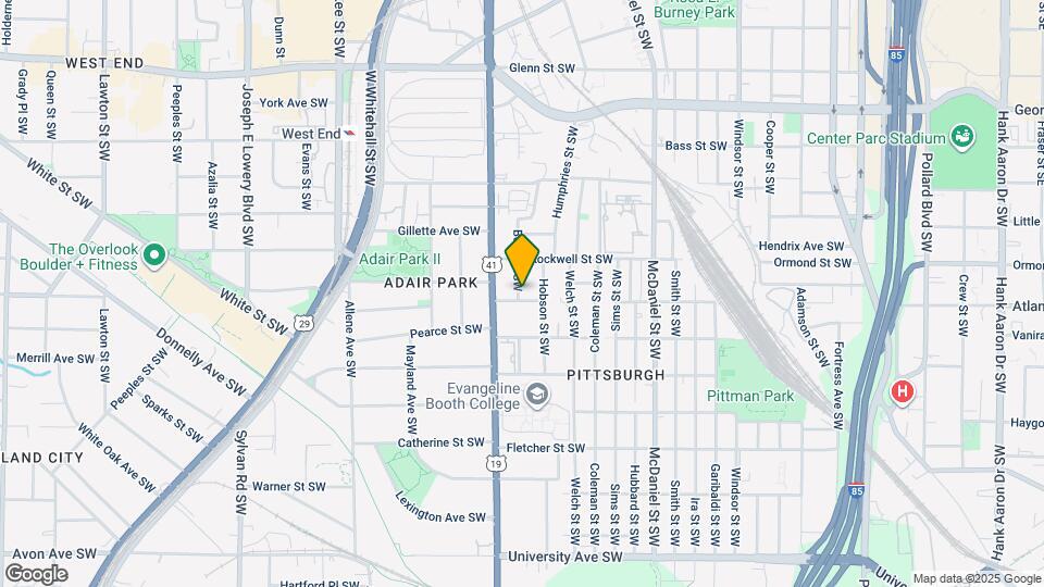 587 Hope St SW Map and Location Details