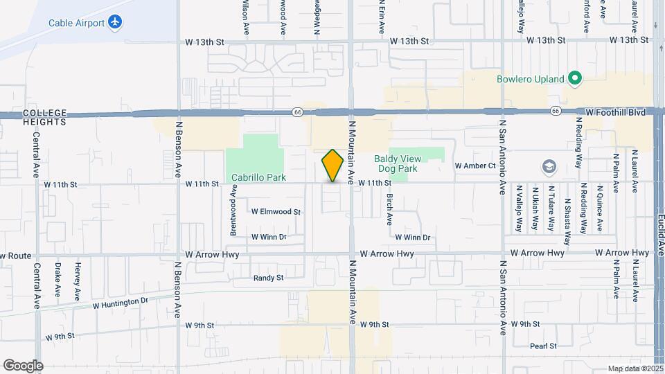1242 W 11th St Mapa y Detalles de la Ubicación