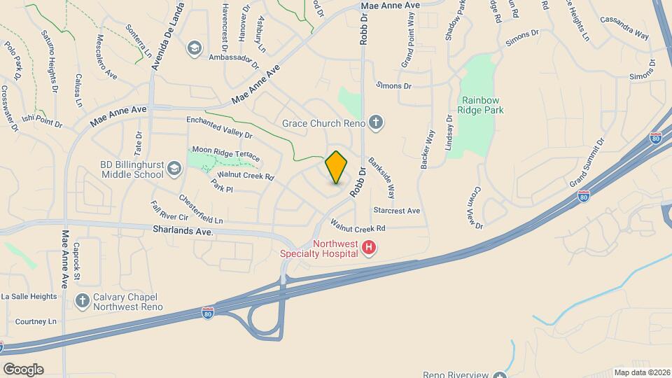 6030 Diplomat Dr Map and Location Details