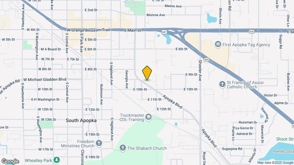 937 Apopka Blvd Map and Location Details