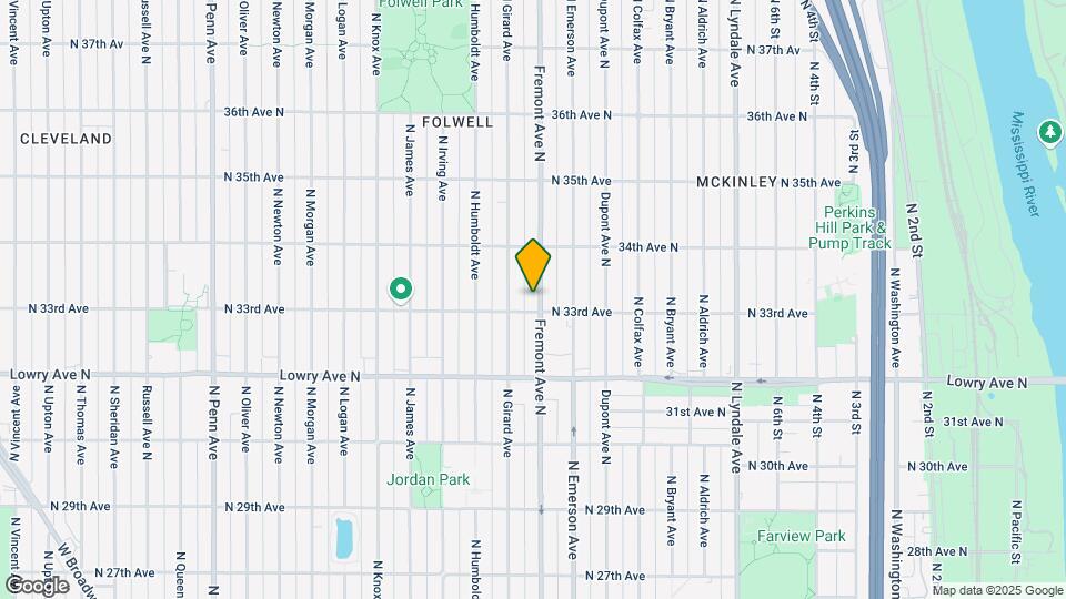 3311 Fremont Ave N Mapa y Detalles de la Ubicación