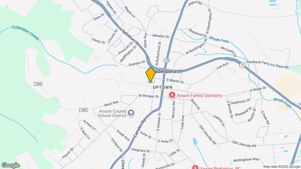 204 W Wade St Map and Location Details