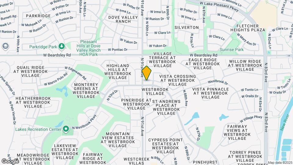 9069 W Behrend Dr Map and Location Details