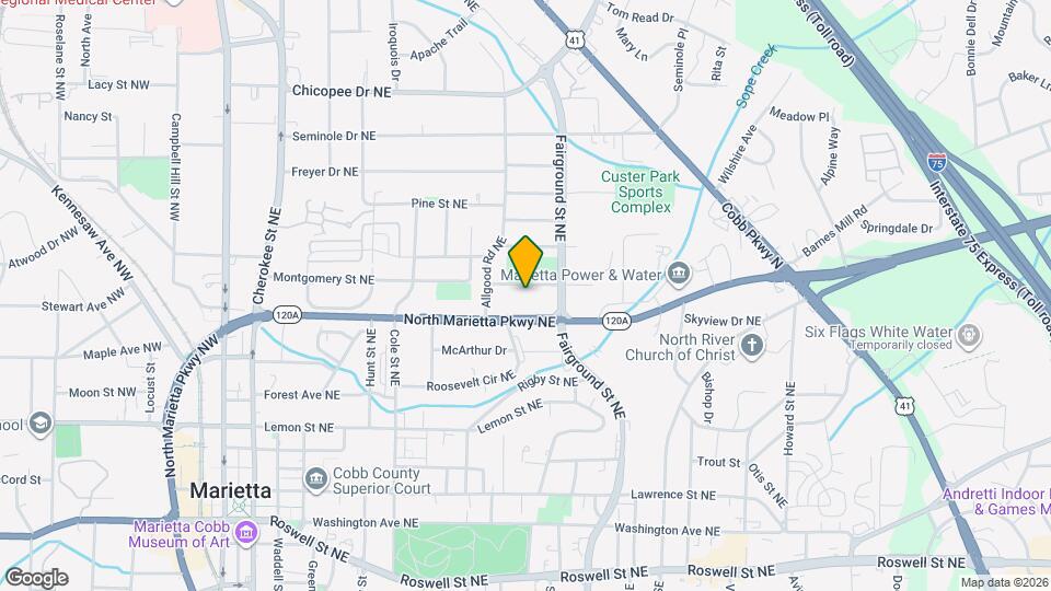 466 Birney St NE Map and Location Details