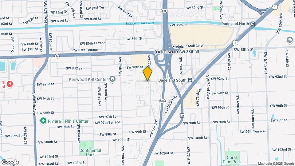 9300 SW 77th Ave Map and Location Details