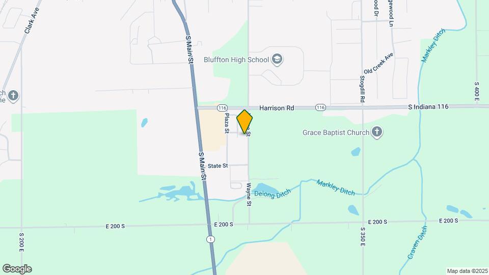 1626-1628-1628 Wayne St Map and Location Details