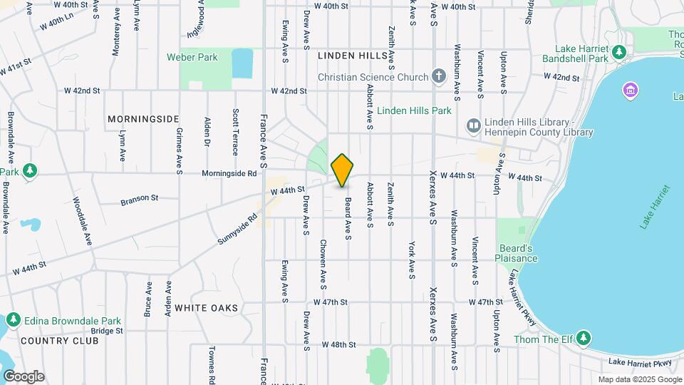 4414 Beard Ave S Mapa y Detalles de la Ubicación