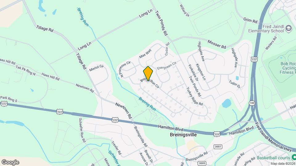 8854 Breinig Run Cir Map and Location Details