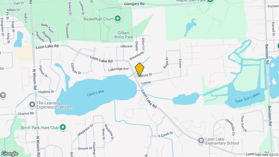 2550 Loon Lake Rd Mapa y Detalles de la Ubicación