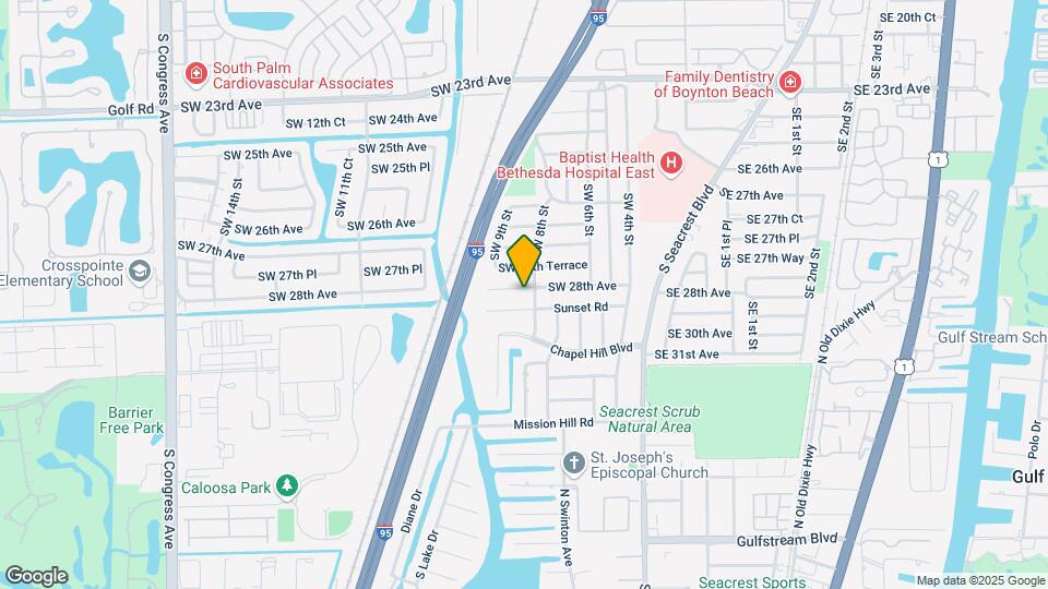 906 SW 28th Ave Map and Location Details