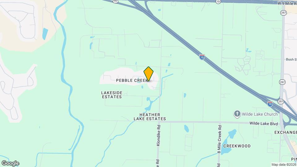 4613 Pebble Creek Dr Map and Location Details