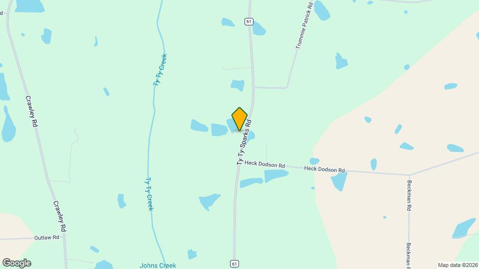 1122 Ty Ty-Sparks Rd Map and Location Details