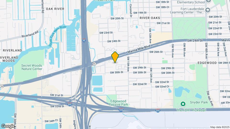 1631 SW 28th St Map and Location Details