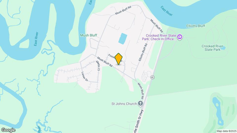 562 Mush Bluff Rd Map and Location Details