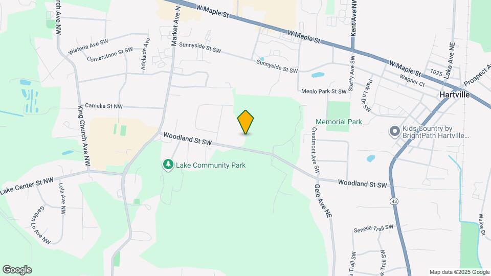 1009 Woodland St SW Map and Location Details