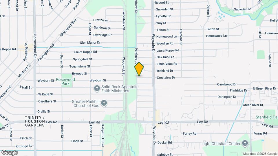 7804 Crestview Dr Map and Location Details