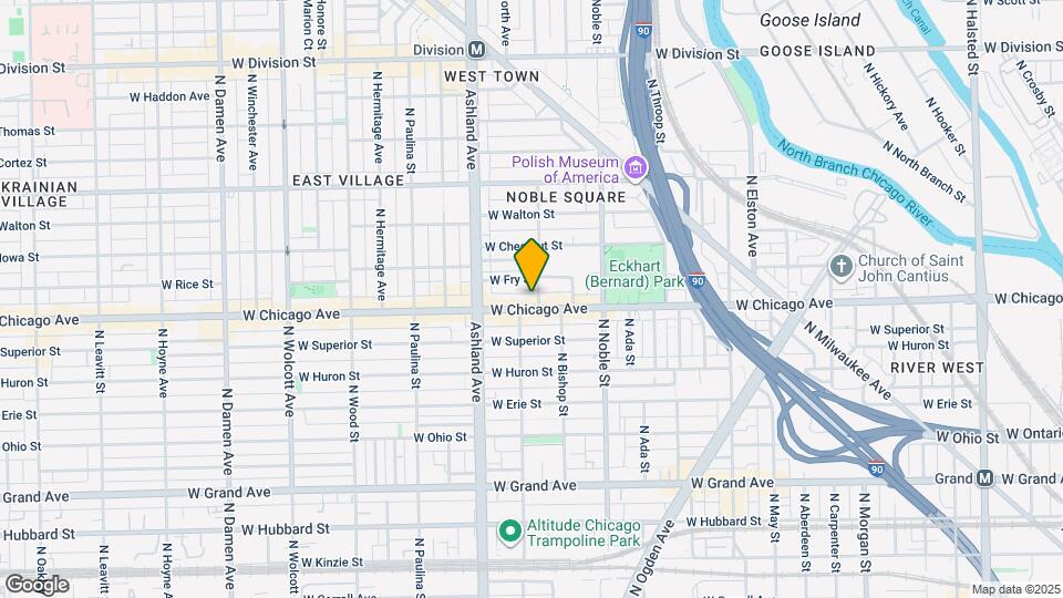 808 N Greenview Ave Map and Location Details