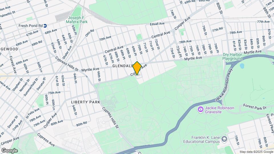 69-03 Luther Rd-Unit -1R Map and Location Details