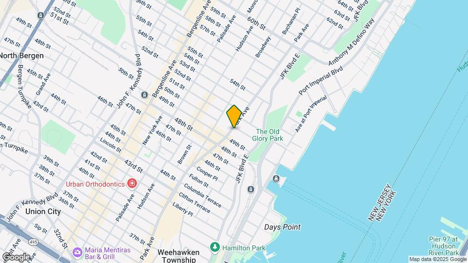 WEEHAWKEN PEARL Map and Location Details