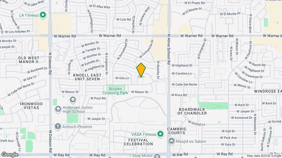 1616 N Calle Cir Map and Location Details