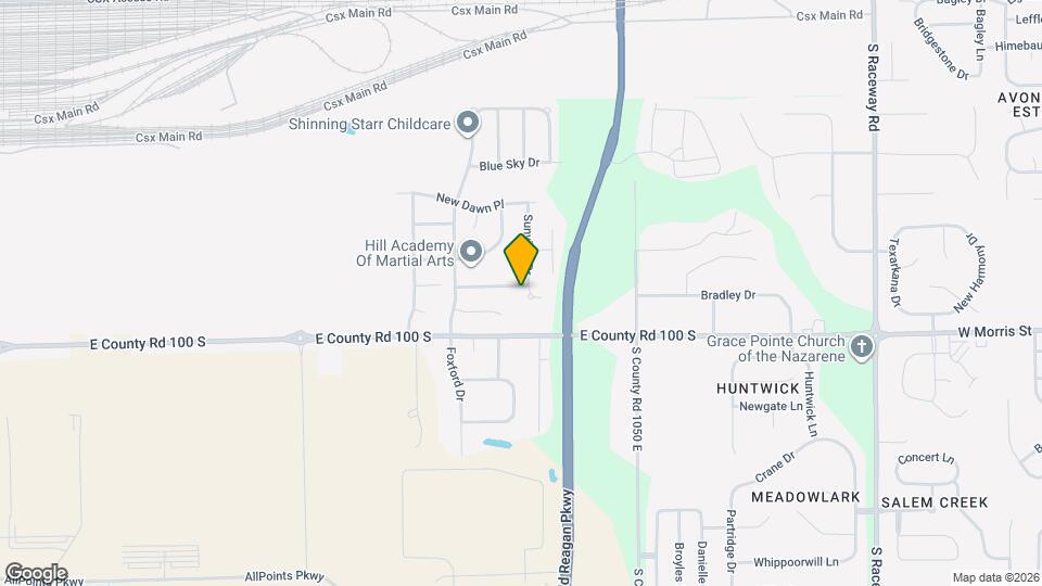 10261 Sunvista Ct Map and Location Details