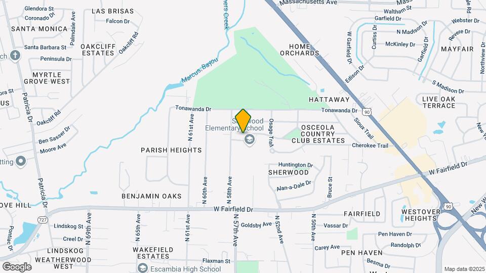 603 Cherokee Trail Map and Location Details