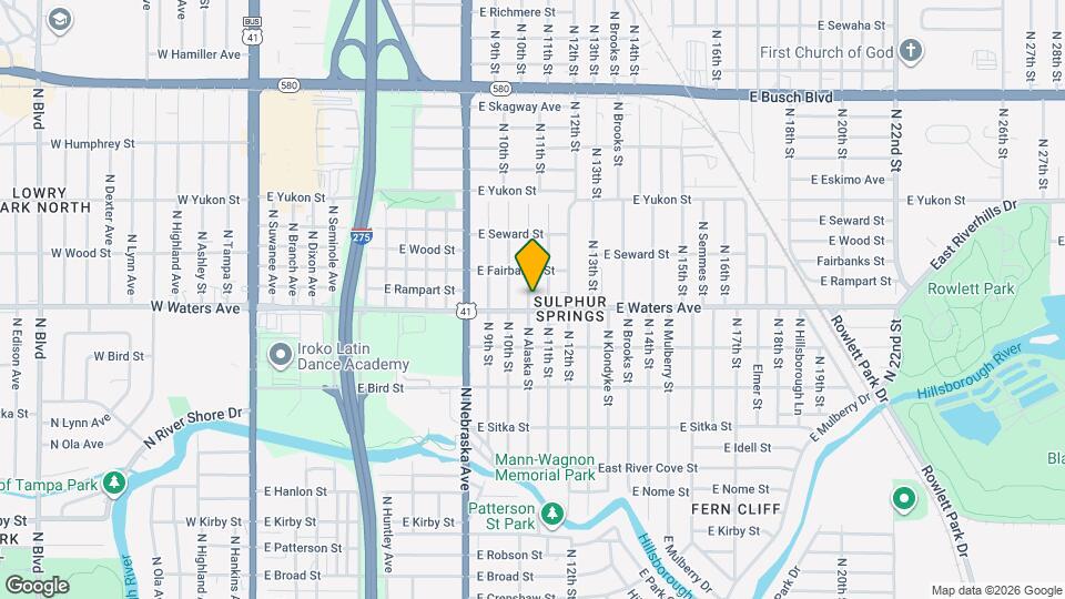 8405 N Alaska St, Unit A Map and Location Details