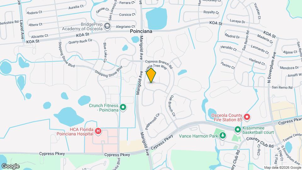 420 Marlberry Leaf Ct Map and Location Details