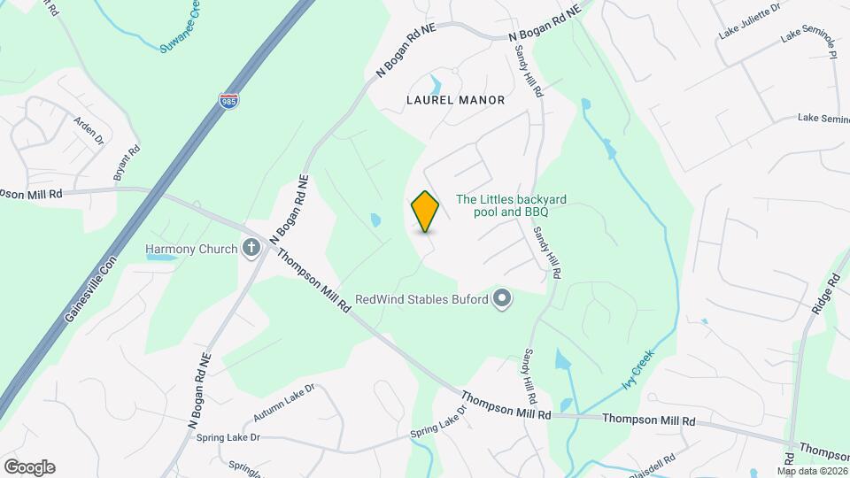 3280 Ivey Ridge Rd NE Map and Location Details