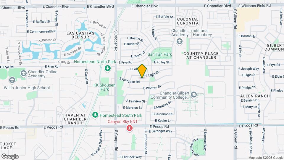 2212 E Kempton Rd Mapa y Detalles de la Ubicación