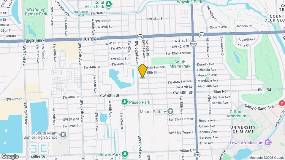 6116 SW 46th St Map and Location Details