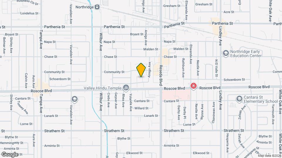 8335 Gladbeck Ave Map and Location Details