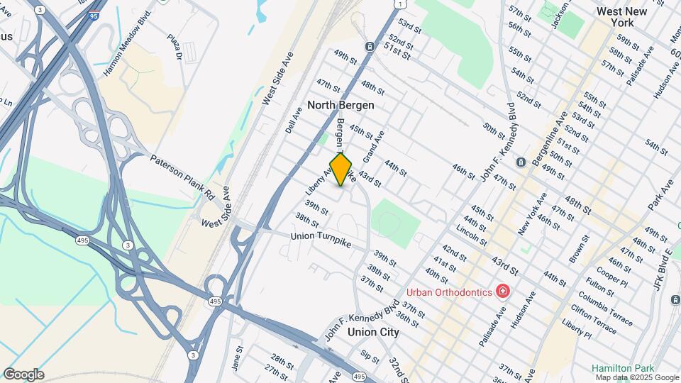1521 41st St Map and Location Details