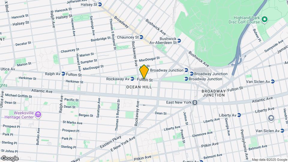 Brooklyn High Rise Map and Location Details