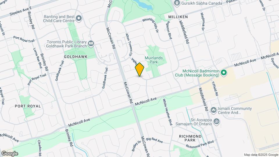 79 Ingleton Blvd Map and Location Details
