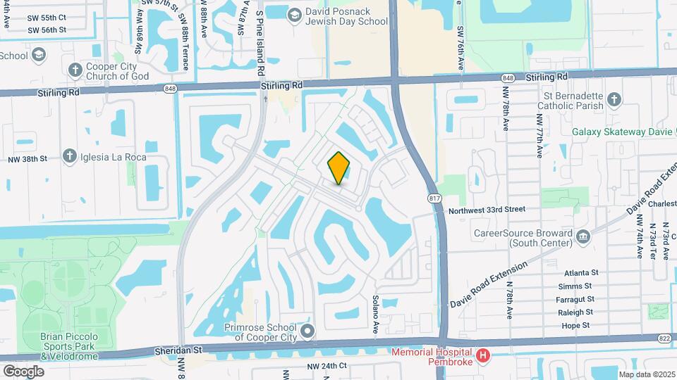 8342 NW 39th Ct Map and Location Details