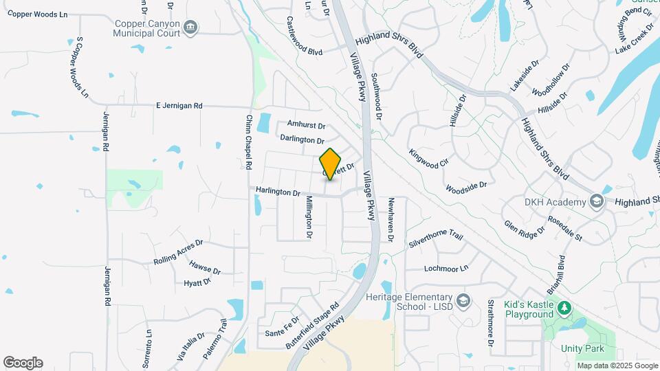 4205 Lansbury Dr Map and Location Details