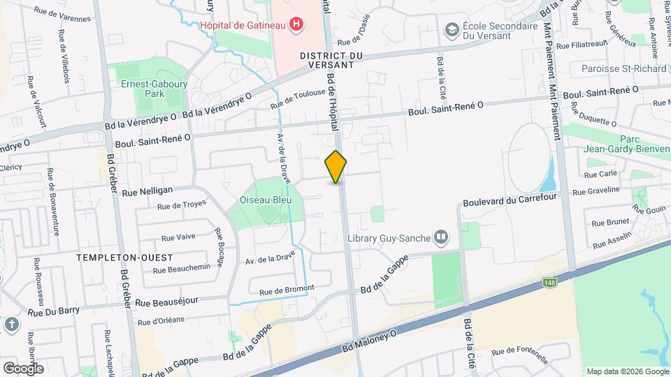 309-315 Boul de l'Hôpital Map and Location Details