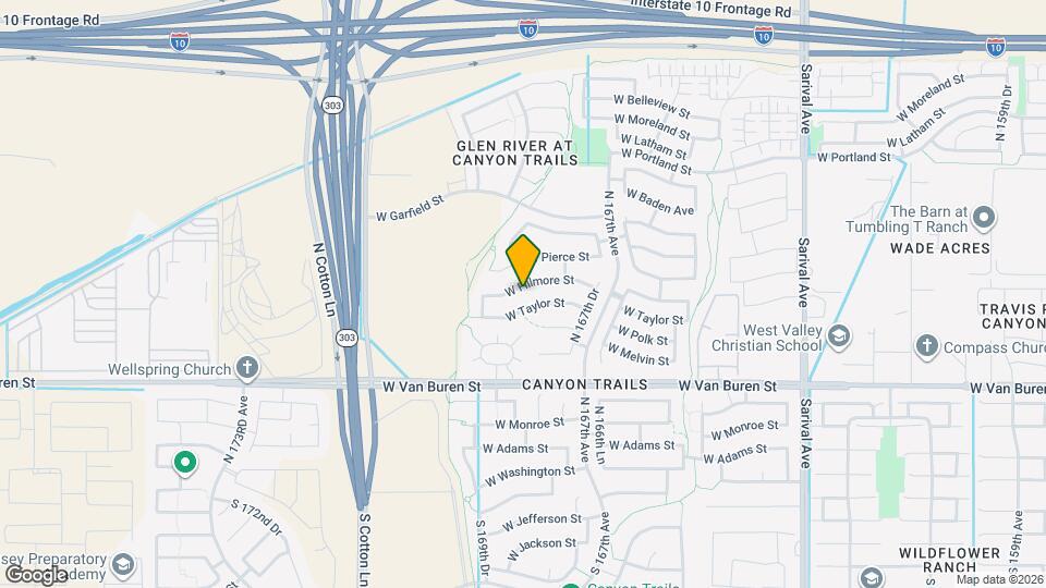 16803 W Fillmore St Mapa y Detalles de la Ubicación