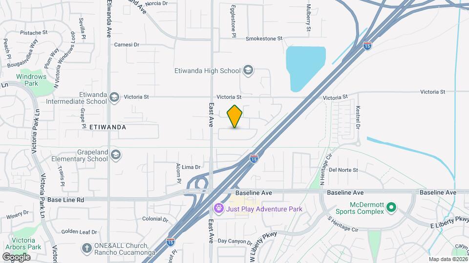 13393 Redwood Dr Map and Location Details