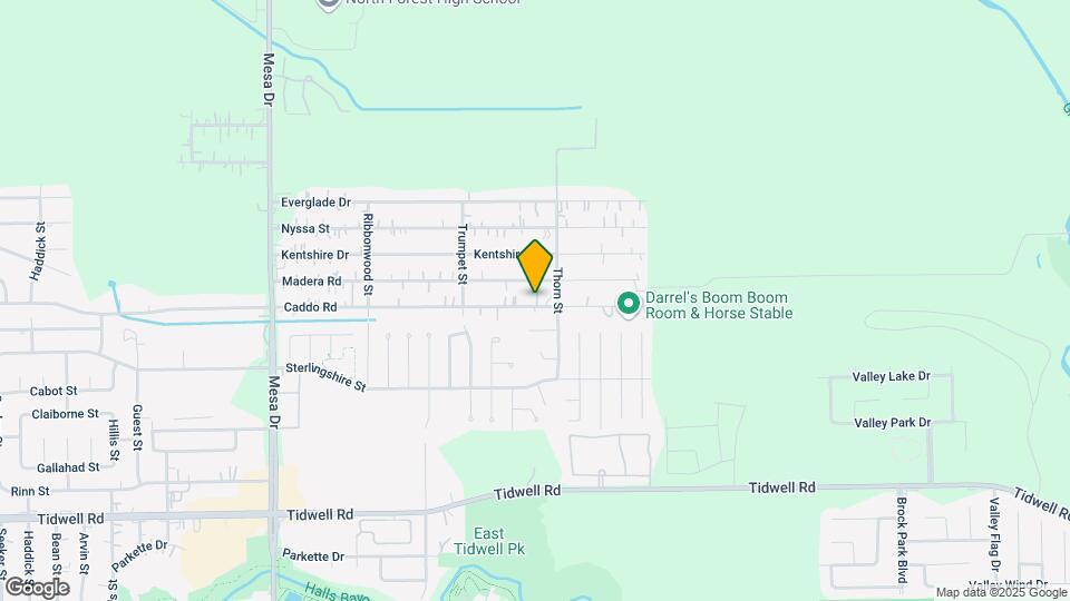 9321 Caddo Rd Mapa y Detalles de la Ubicación