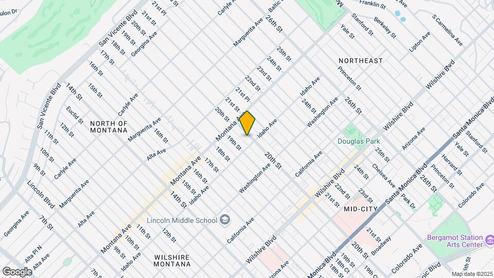 848 20th St Map and Location Details